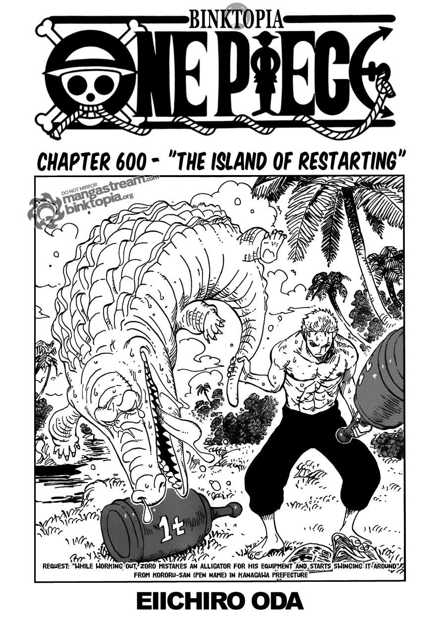 One Piece Chapter 600 1